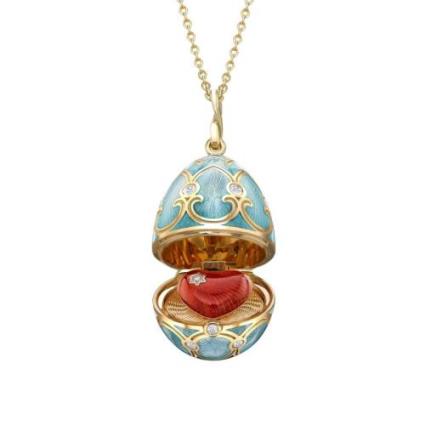 Genuine faberge sale egg pendant